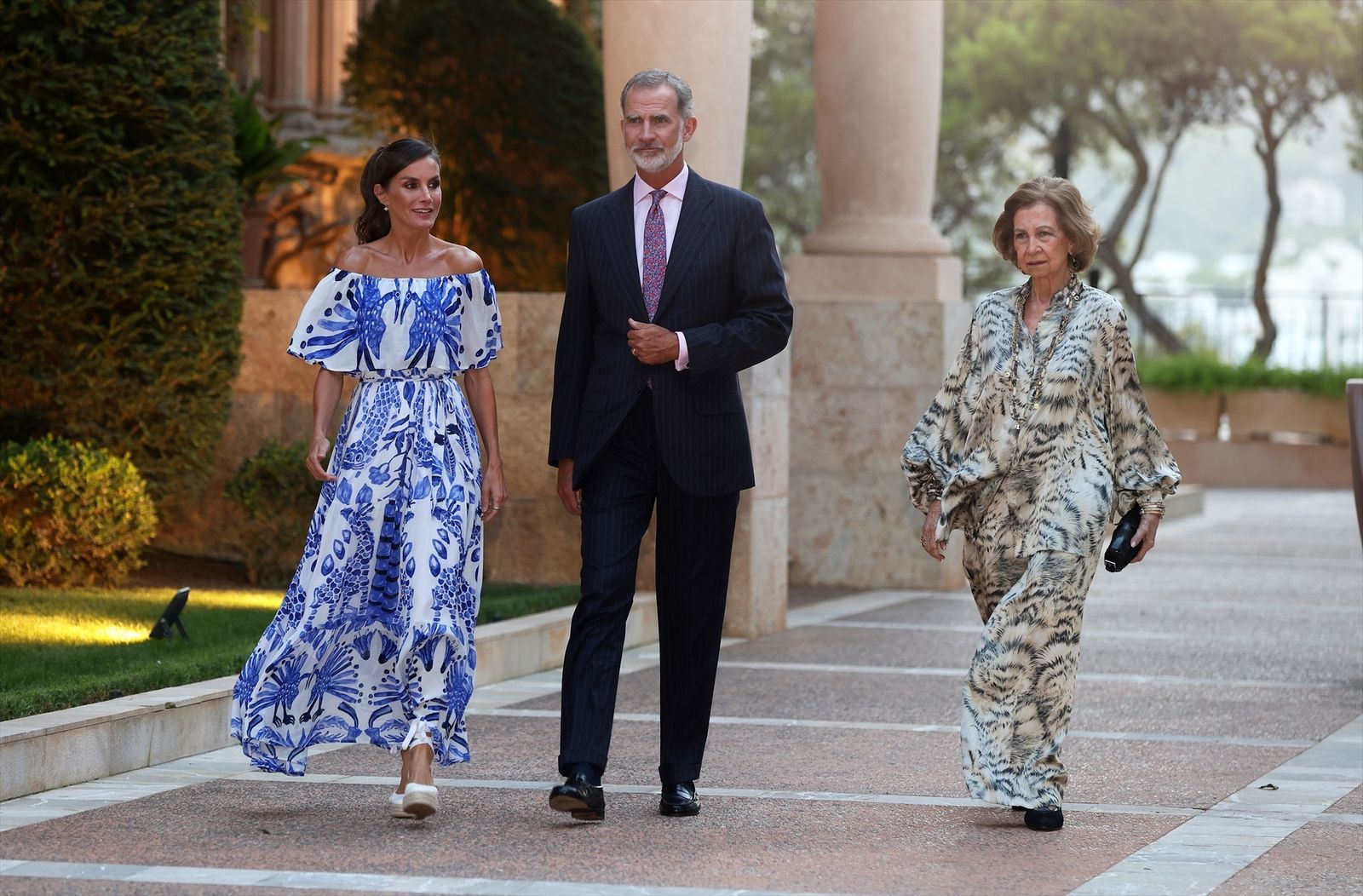 Recepción ofrecida por los Reyes en Marivent