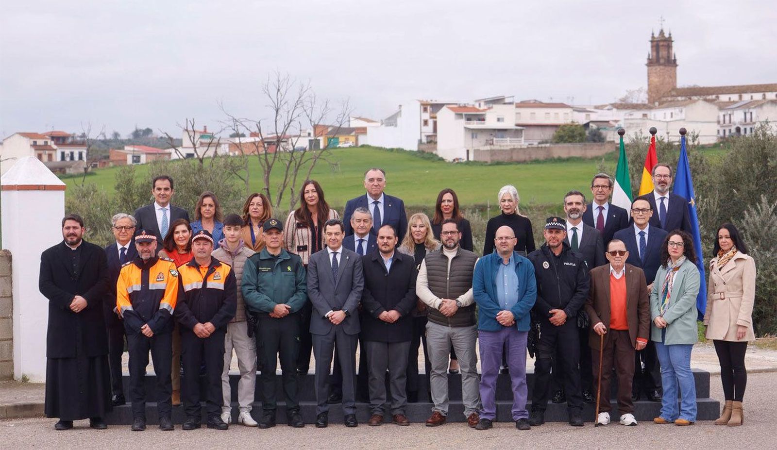 El pueblo de Adamuz, Medalla de Andalucía por su solidaridad en el accidente ferroviario