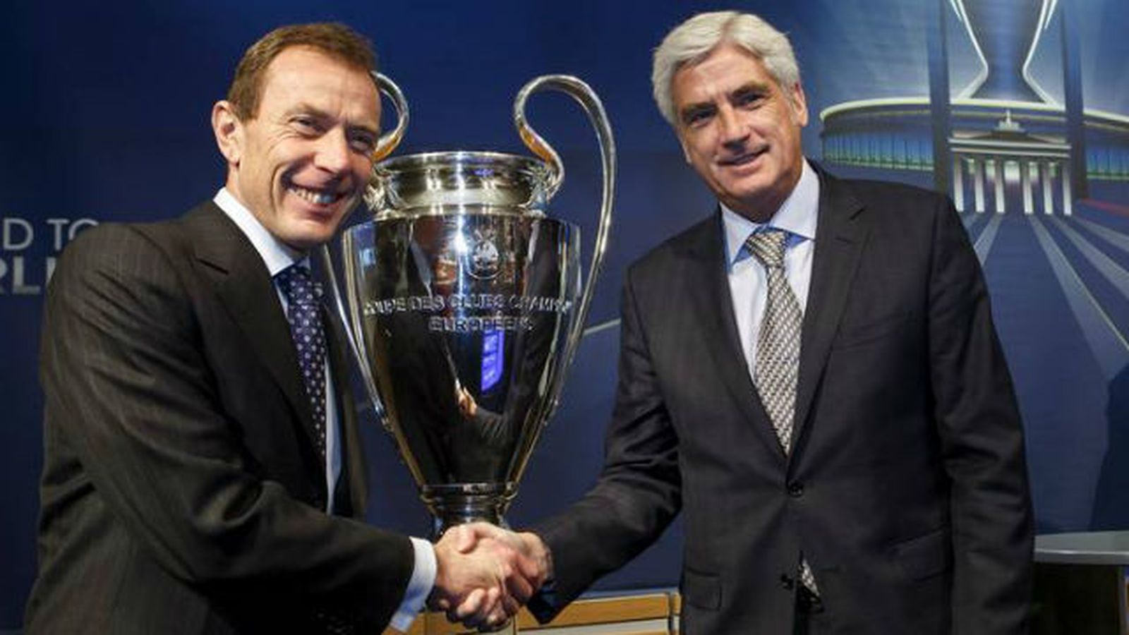 Emilio Butragueño y Clemente Villaverde