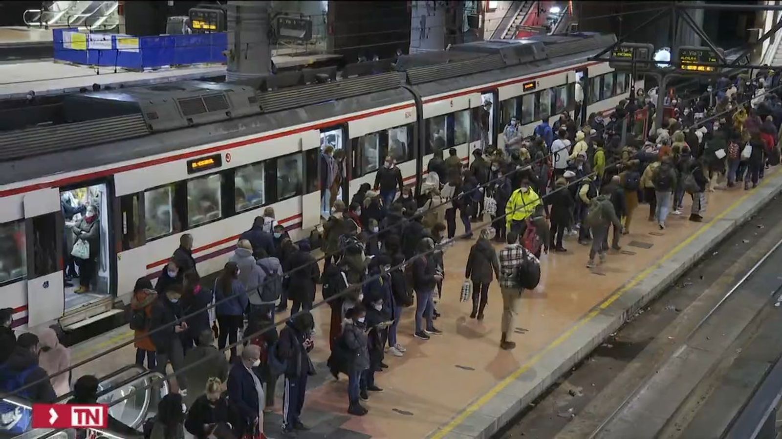 Vuelve la normalidad a Cercanías Madrid