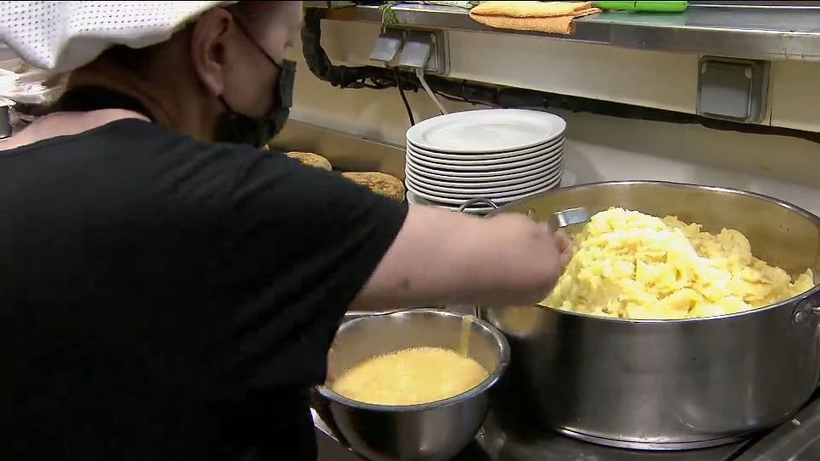 Elaboración de tortilla de patatas