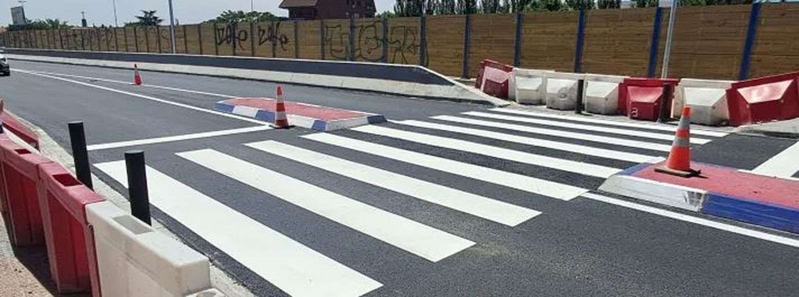 Nuevo itinerario peatonal  sobre la A-6 en Collado Villalba