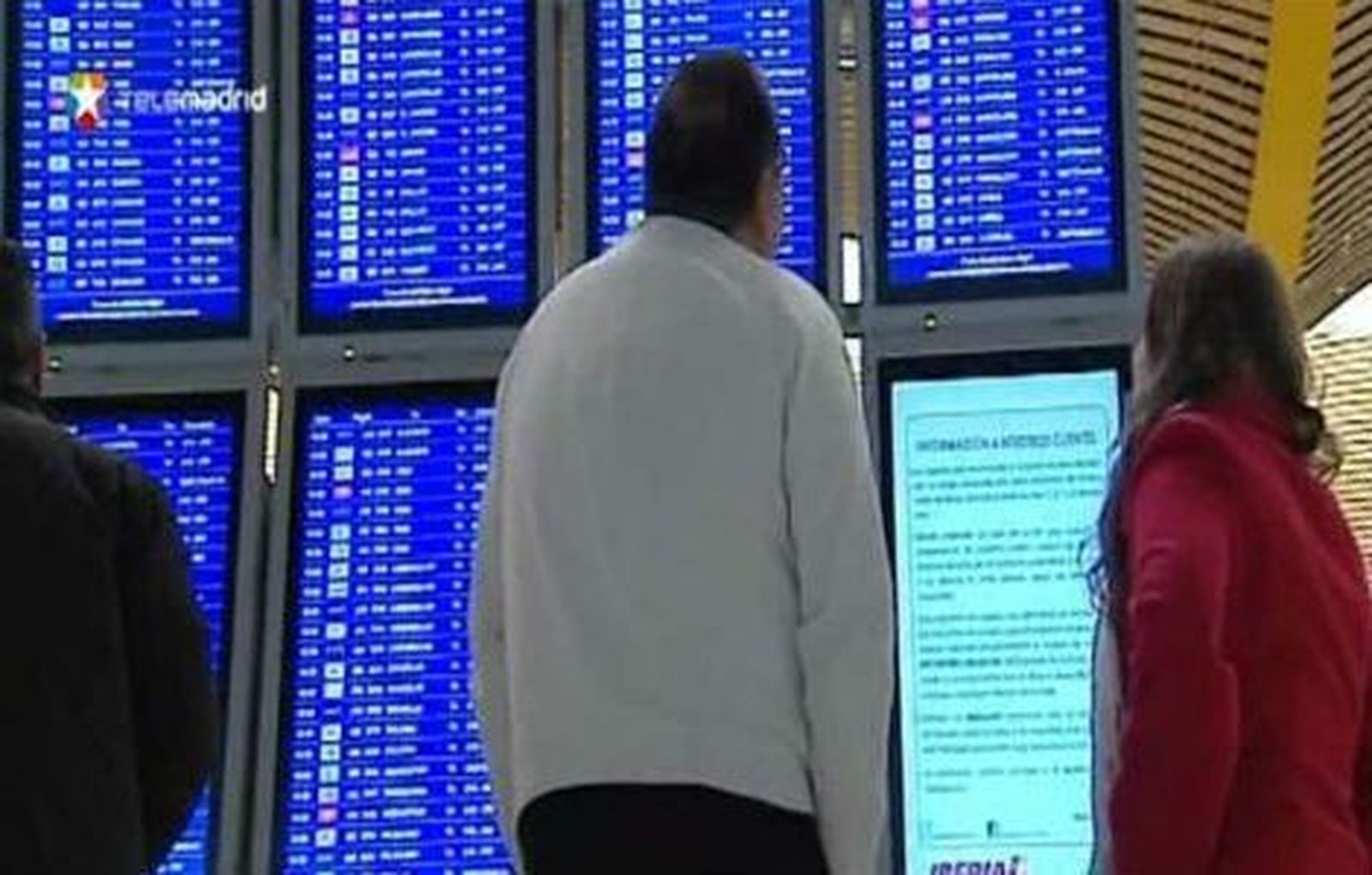 La séptima jornada de huelga en  Iberia obliga a cancelar 315 vuelos