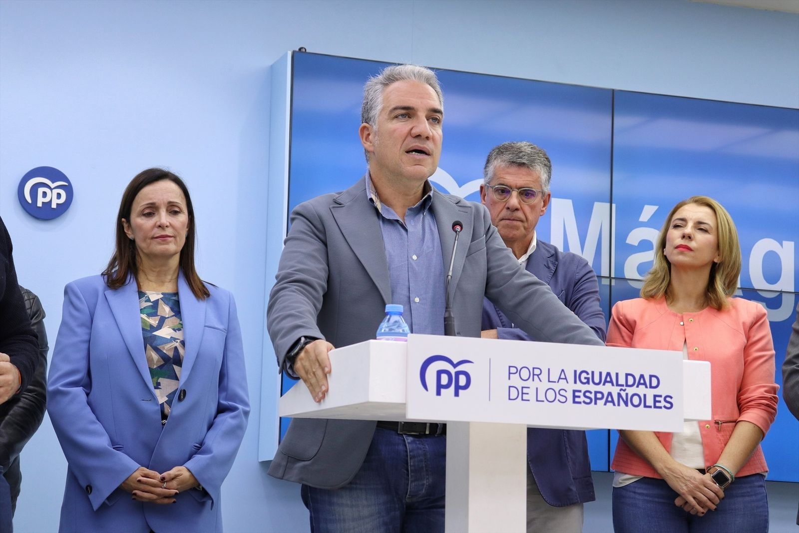 El coordinador general del PP, Elías Bendodo