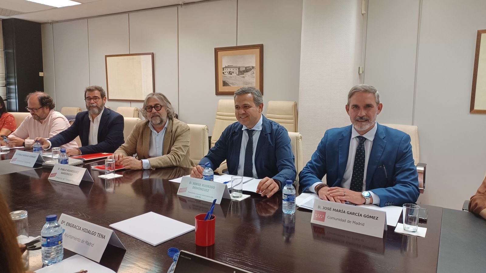 Reunión del Consorcio Regional de Transportes de Madrid, este jueves