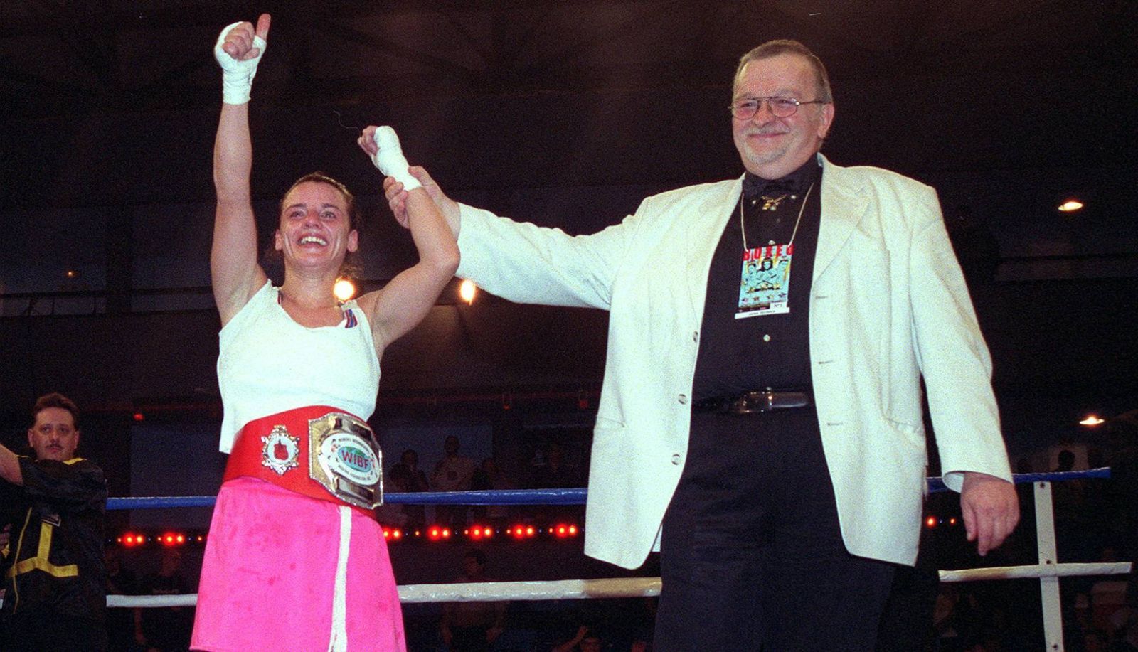 María Jesús Rosa, cuando fue campeona del mundo en 2002 (EFE)