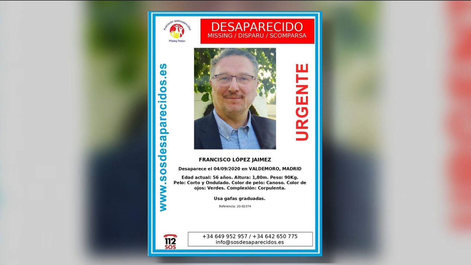 Desaparecido en  Valdemoro