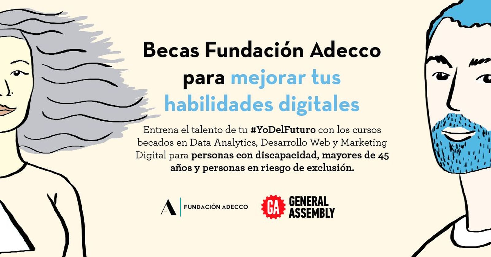 Fundación Adecco lanza un programa de formación contra la brecha digital para colectivos vulnerables