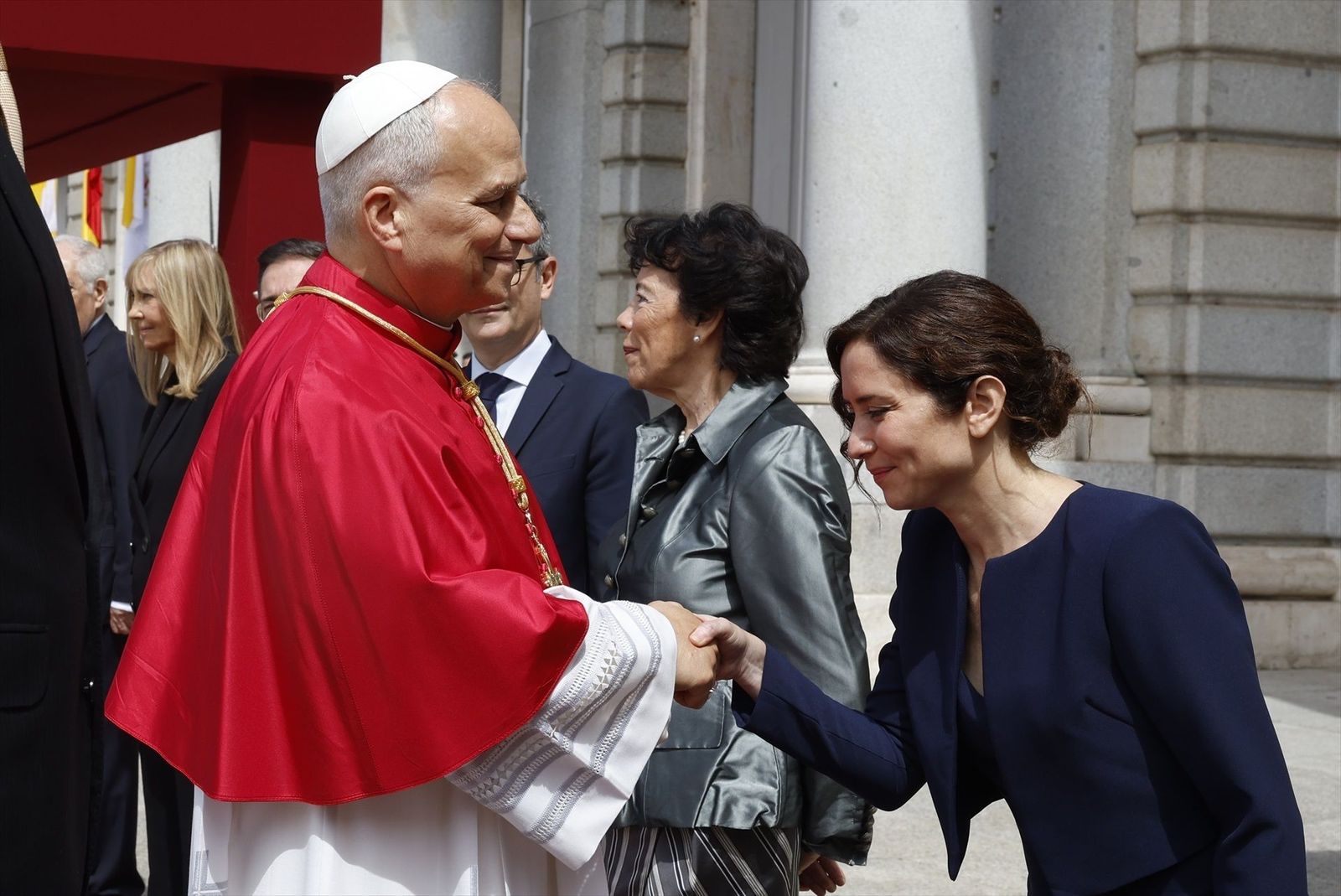 Ayuso celebra la imagen de España como país "alegre y generoso" con la visita del Papa