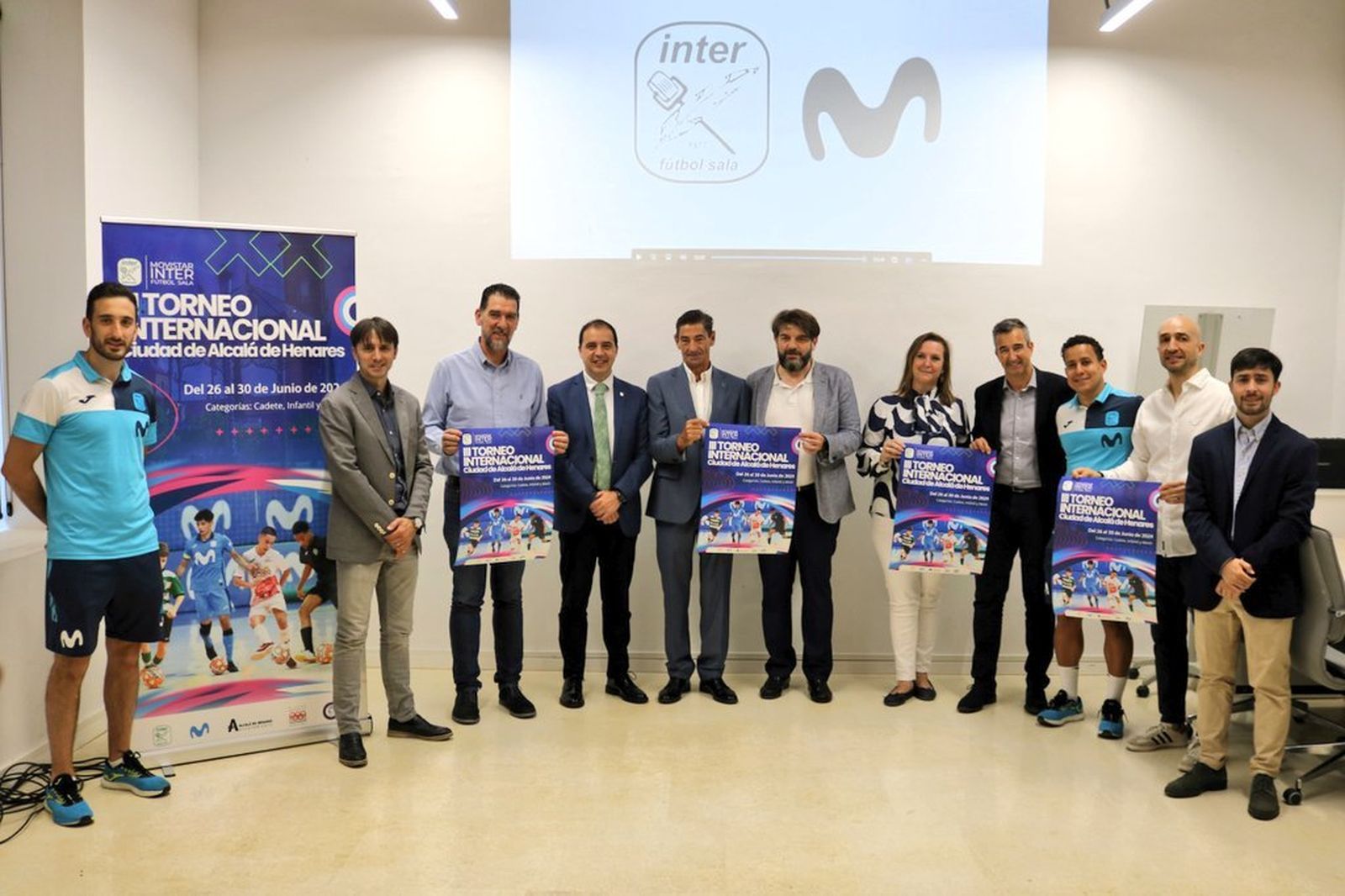 Ptresentación del Torneo Internacional de Fútbol Sala de Alcalá de Henares
