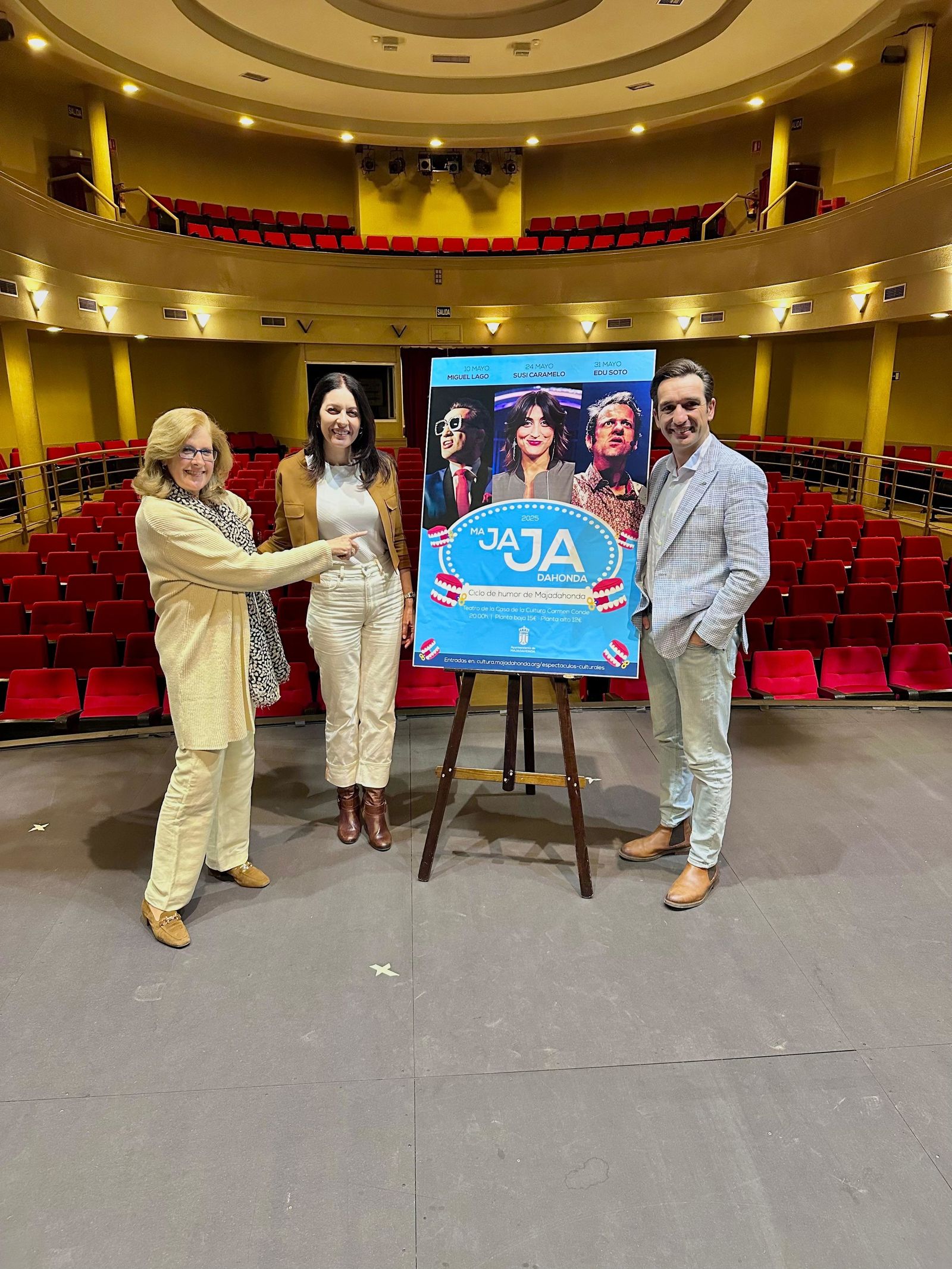 Presentación del ciclo de humor 'MaJAJAdahonda'