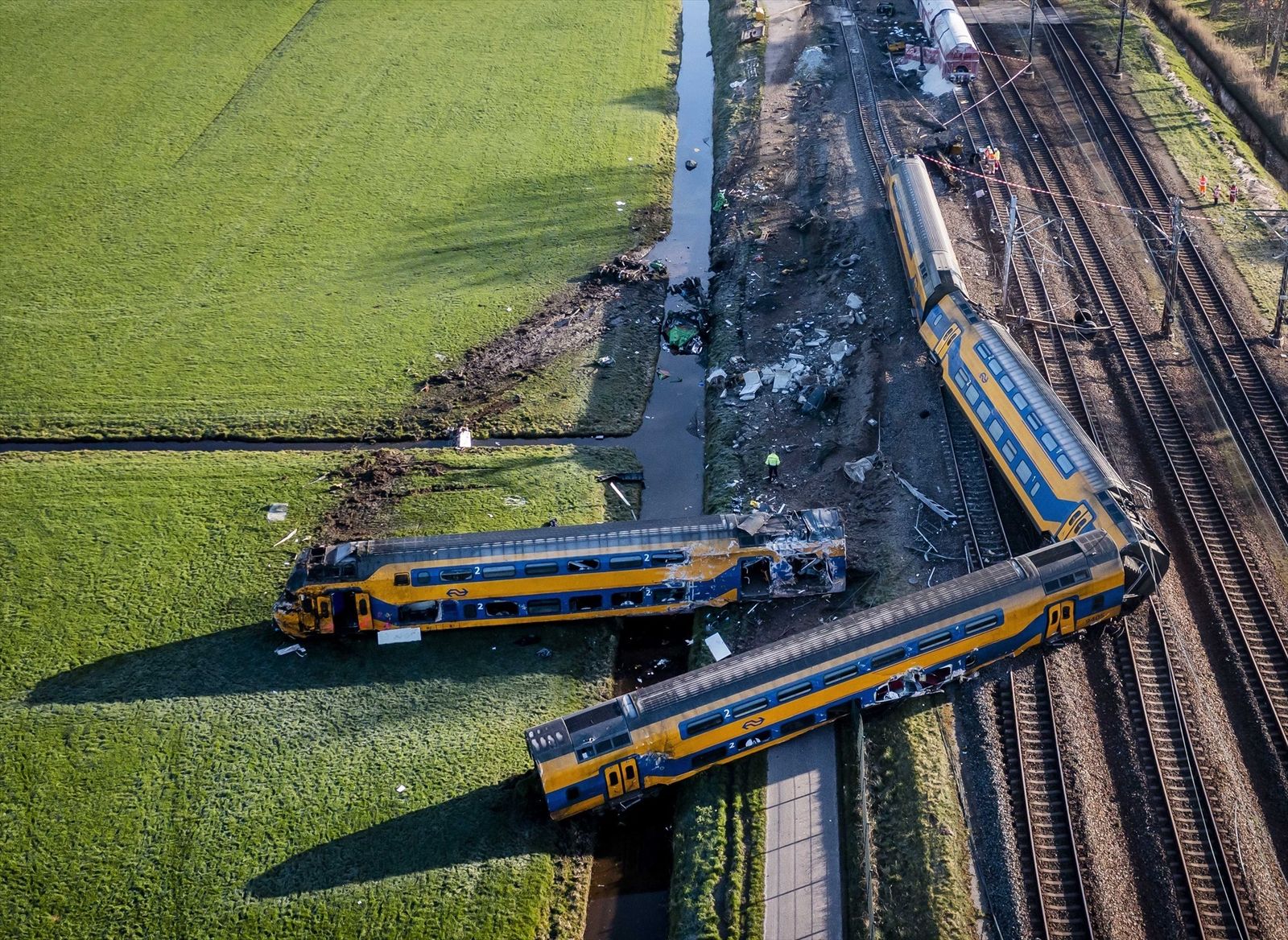 Accidente de tren en Países Bajos