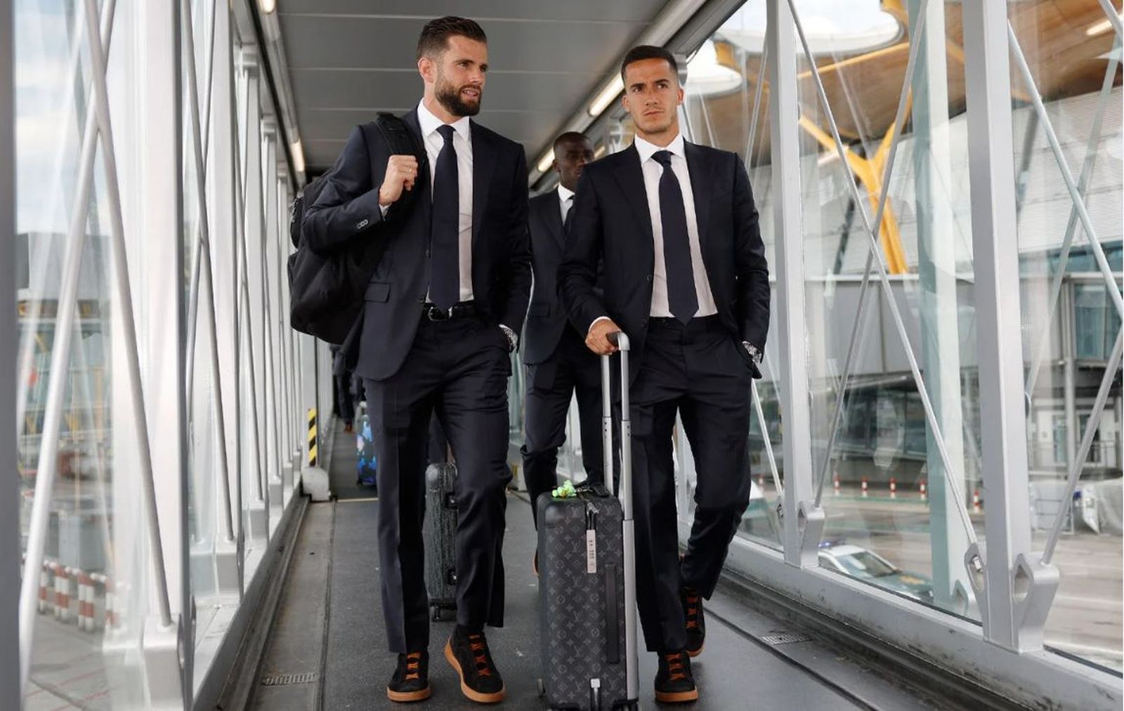 Nacho y Lucas Vázquez