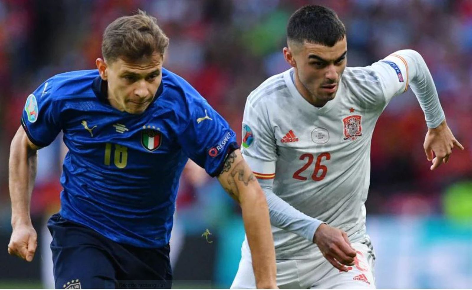 Barella y Pedri