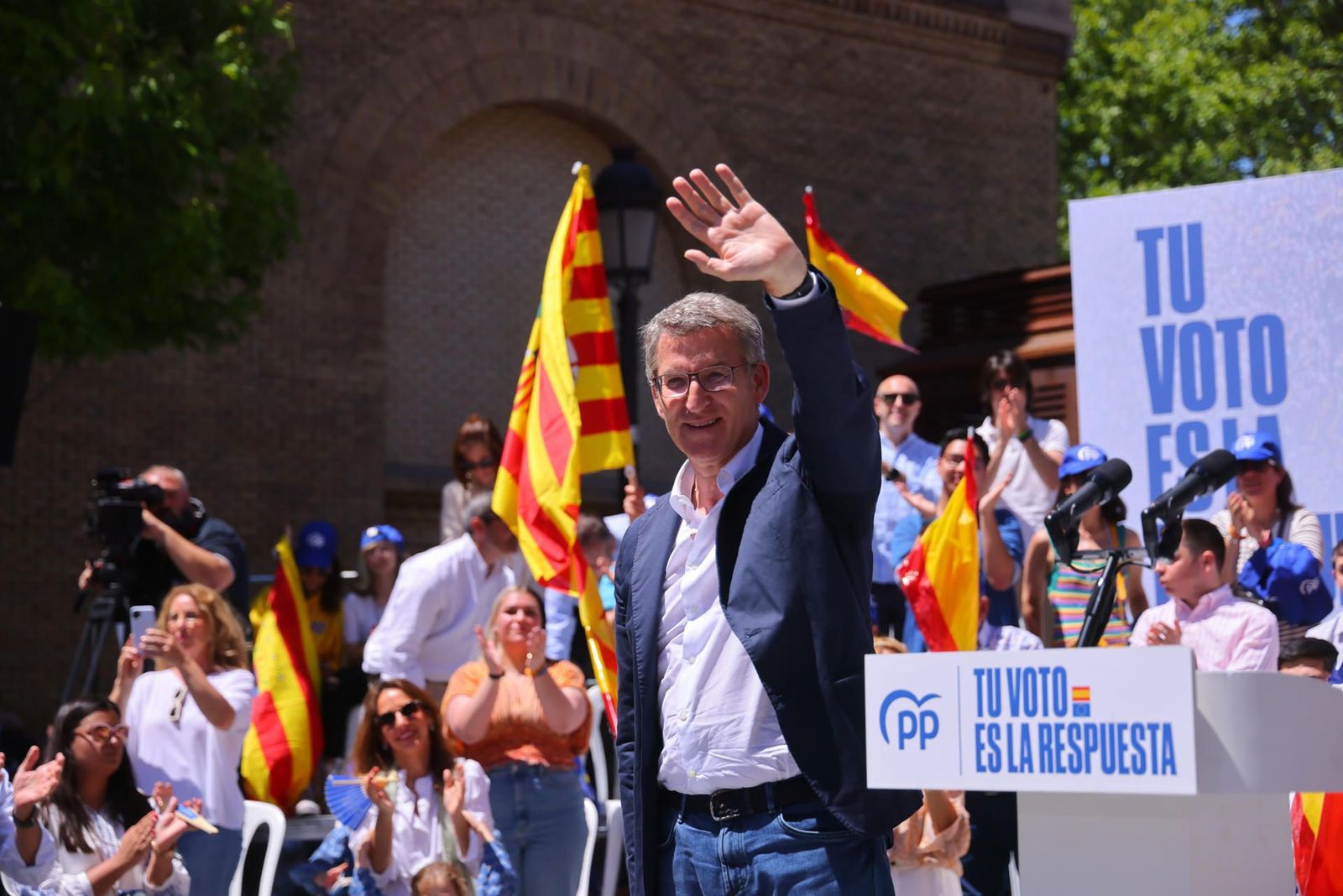 Feijóo desafía a Sánchez a publicar la amnistía en el BOE antes de las europeas: "Tiene miedo a sus efectos"