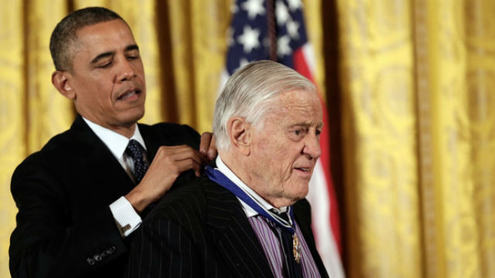 Benjamin Bradlee y Obama