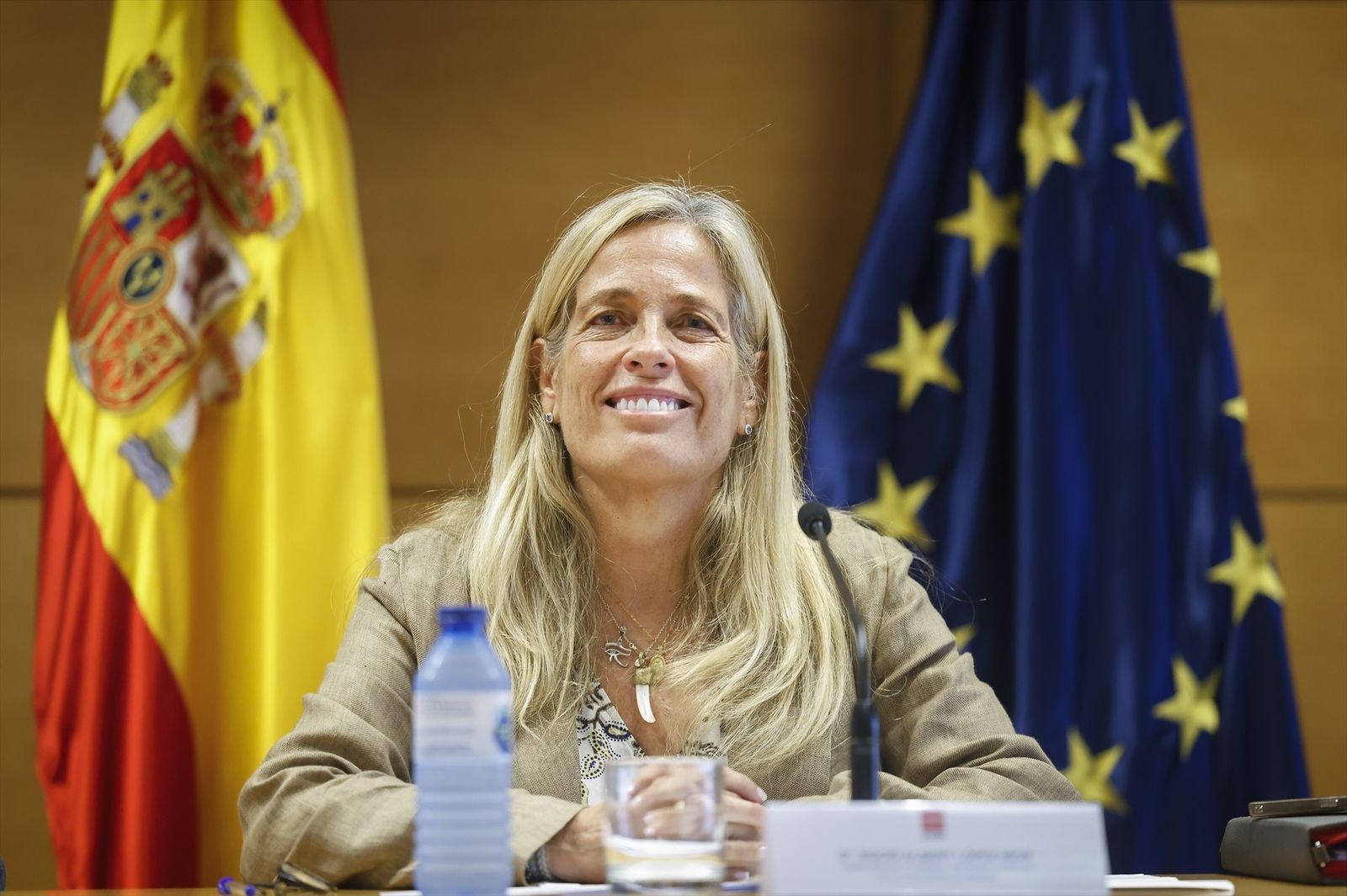La consejera de Economía, Hacienda y Empleo, Rocío Albert