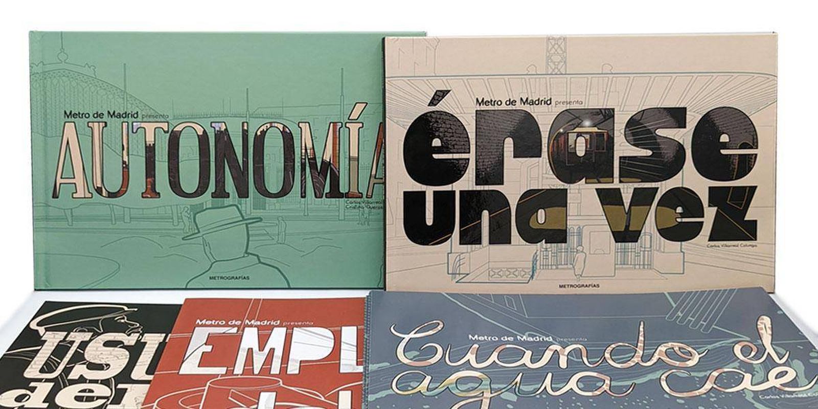 La serie gráfica de Carlos Villarreal sobre el Metro de Madrid