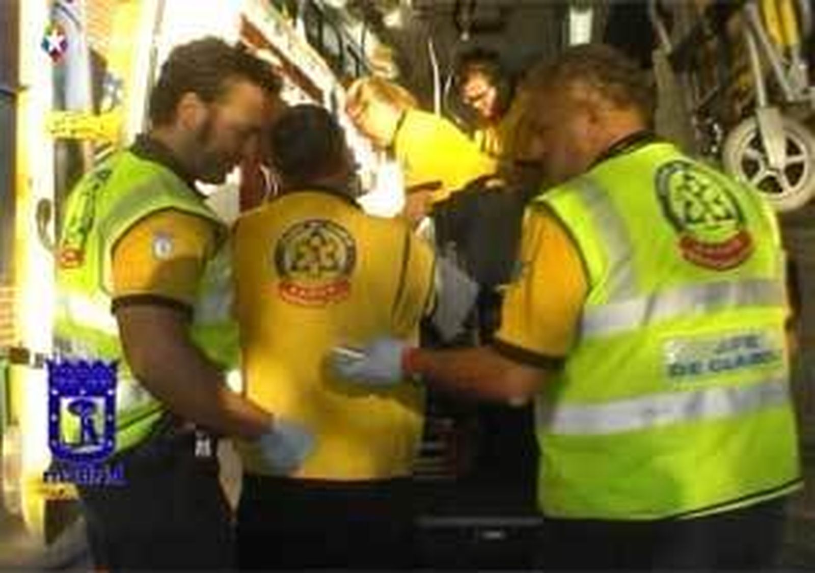 Médicos del Samur logran reanimar a una niña de 2 años atropellada en Chamberí