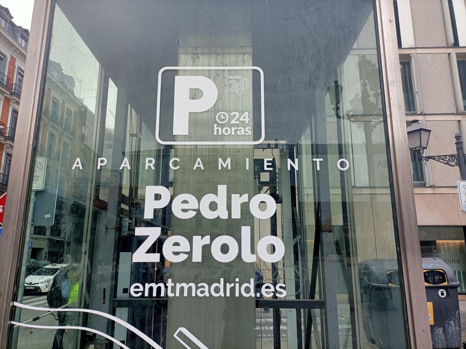 Aparcamiento de Pedro Zerolo