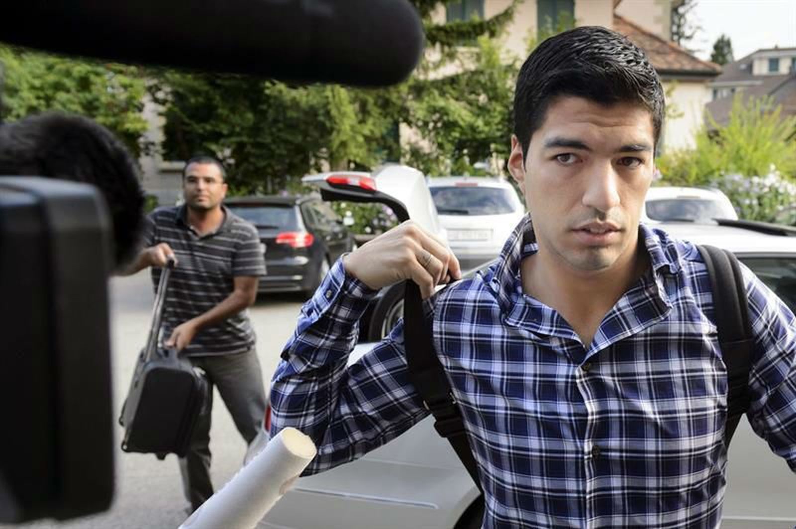 Luis Suárez declara en el TAS sobre su mordisco a Chiellini