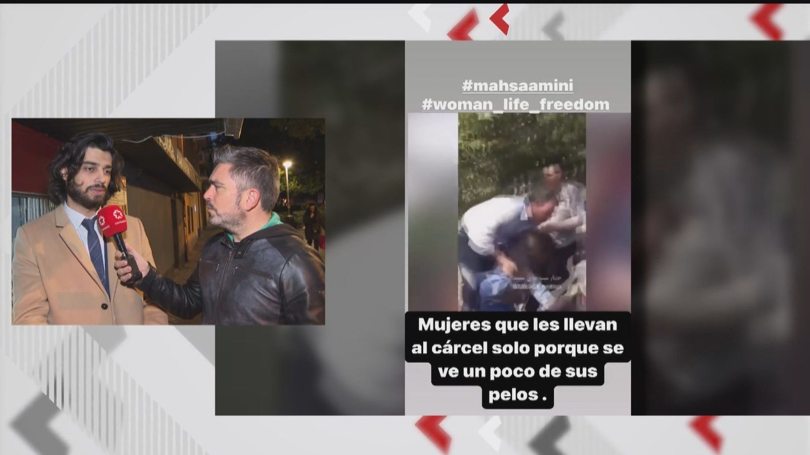 Iraníes en Madrid protestan contra la represión a las mujeres en su país