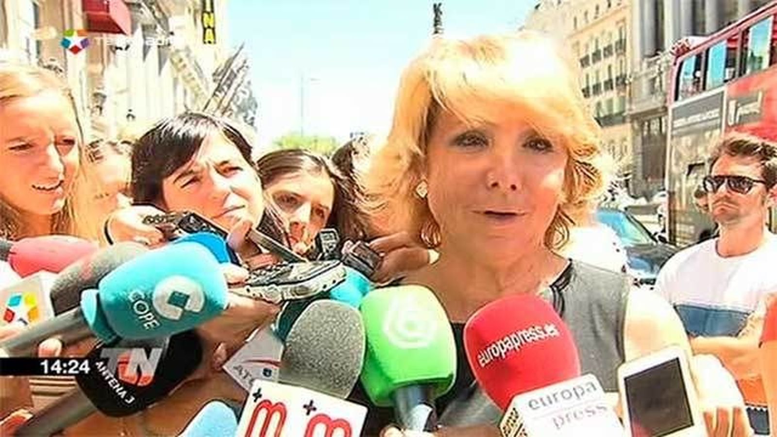 Aguirre dice estar "abochornada" por la trama Púnica  y se siente  "responsable"