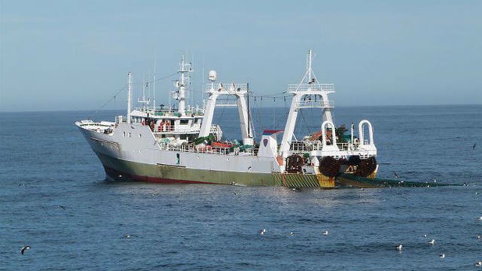 Pesquero capturado
