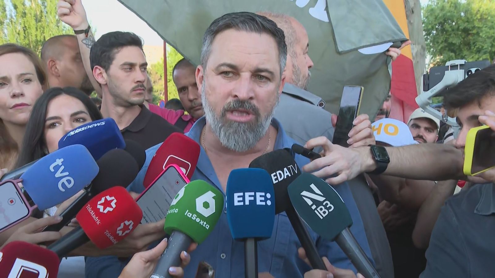 Santiago Abascal, presidente de Vox