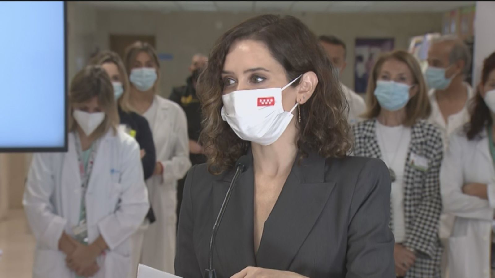 Isabel Díaz Ayuso sobre la incidencia