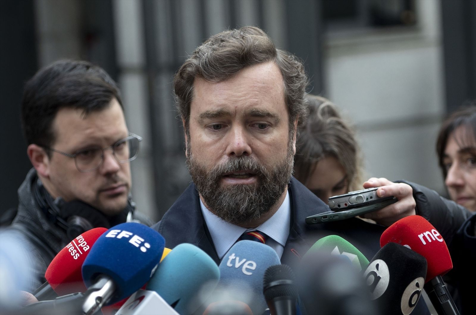 El portavoz parlamentario de Vox en el Congreso, Iván Espinosa de los Monteros,