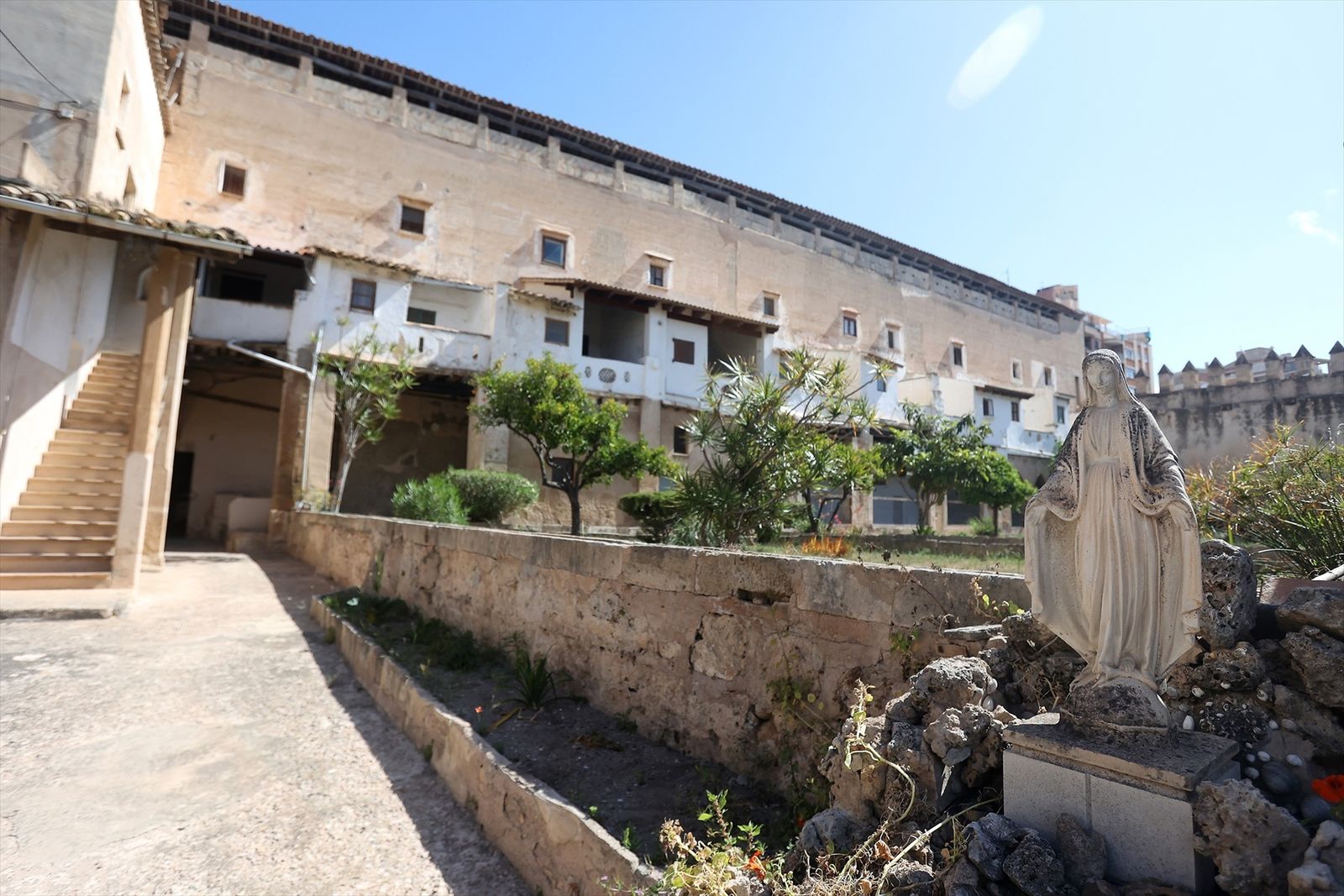 Exterior del Monasterio de Santa Isabel, en Palma de Mallorca
