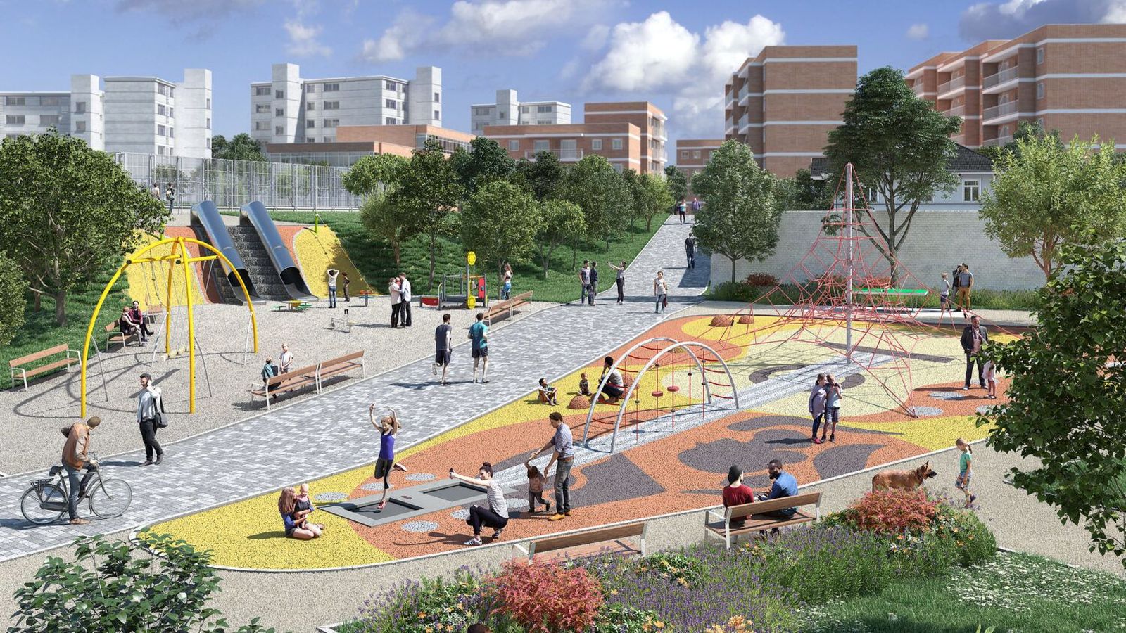 Así será el nuevo parque ' Habichuela' en homenaje a Juan Carmona en Latina