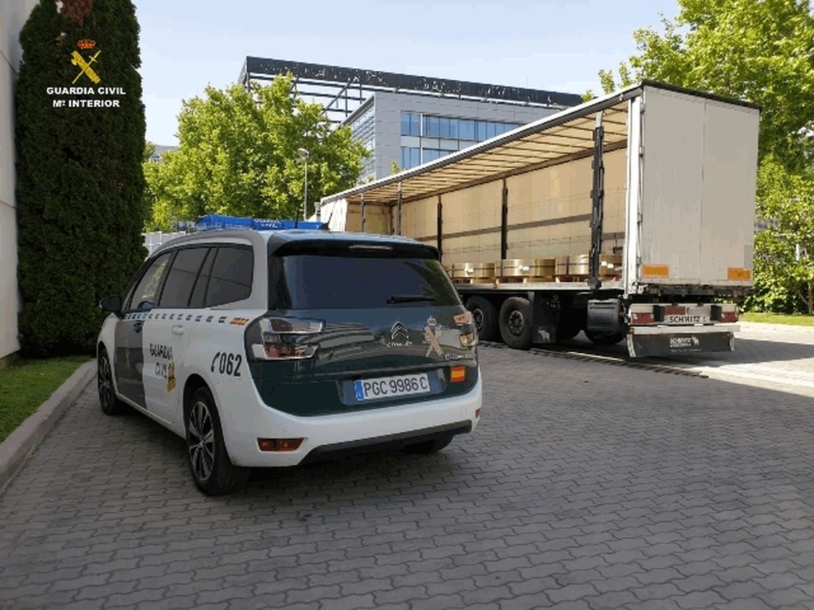 Coche de la Guardia Civil