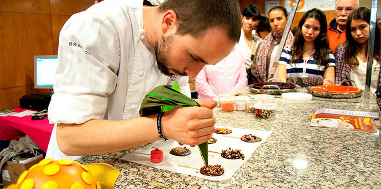 Una de las demostraciones de Expotarta 2012