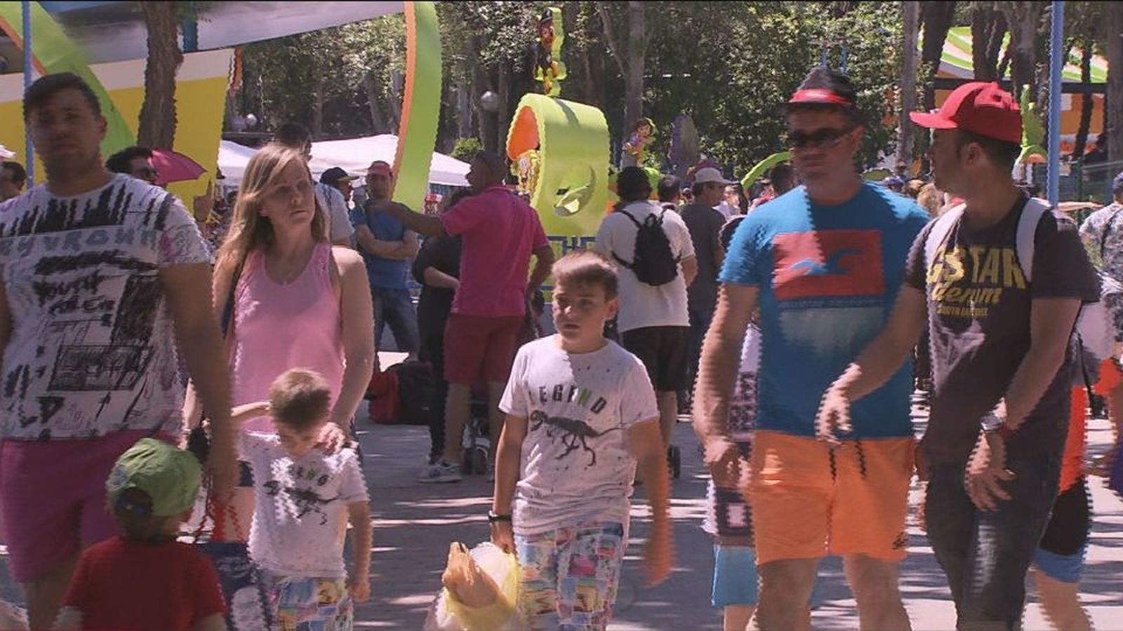 Al Parque de Atracciones en busca de agua y diversión