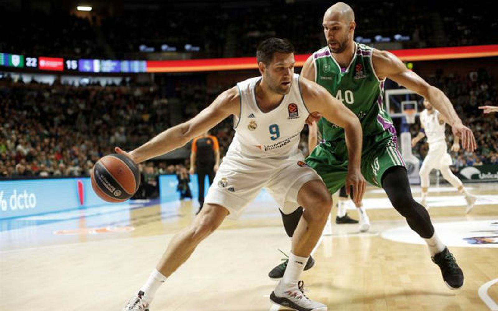 Felipe Reyes ante el Unicaja