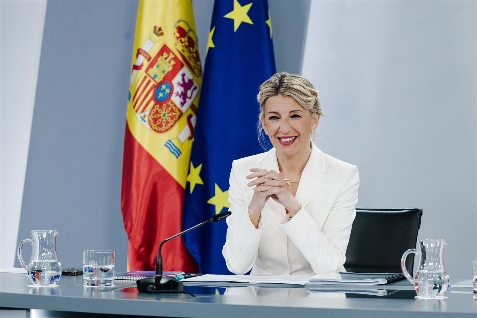Yolanda Díaz apuesta por renacionalizar Red Eléctrica al ser un sistema crítico y estratégico