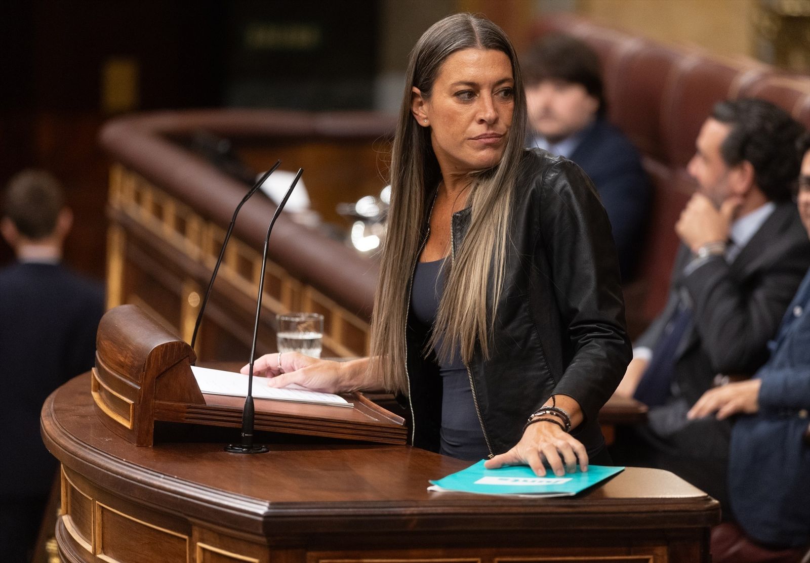 La portavoz de Junts en el Congreso, Miriam Nogueras