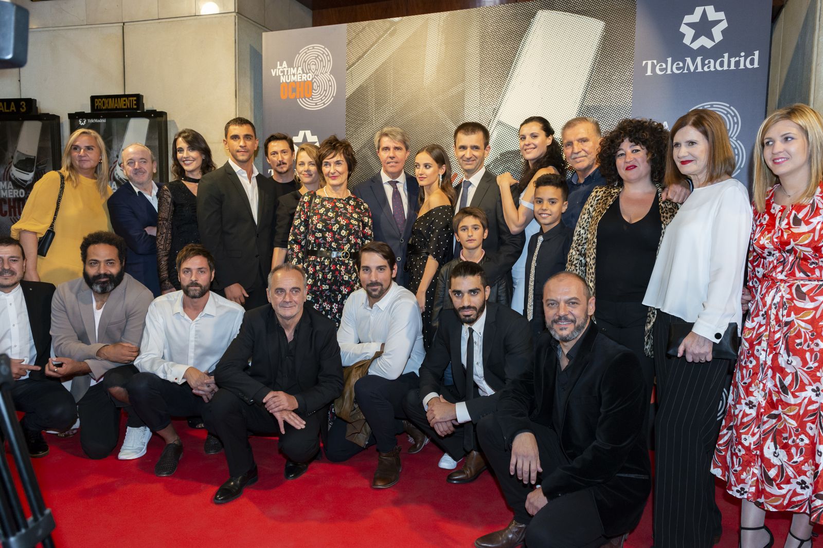 Premier de 'La víctima número ocho' en el Palacio de la Prensa