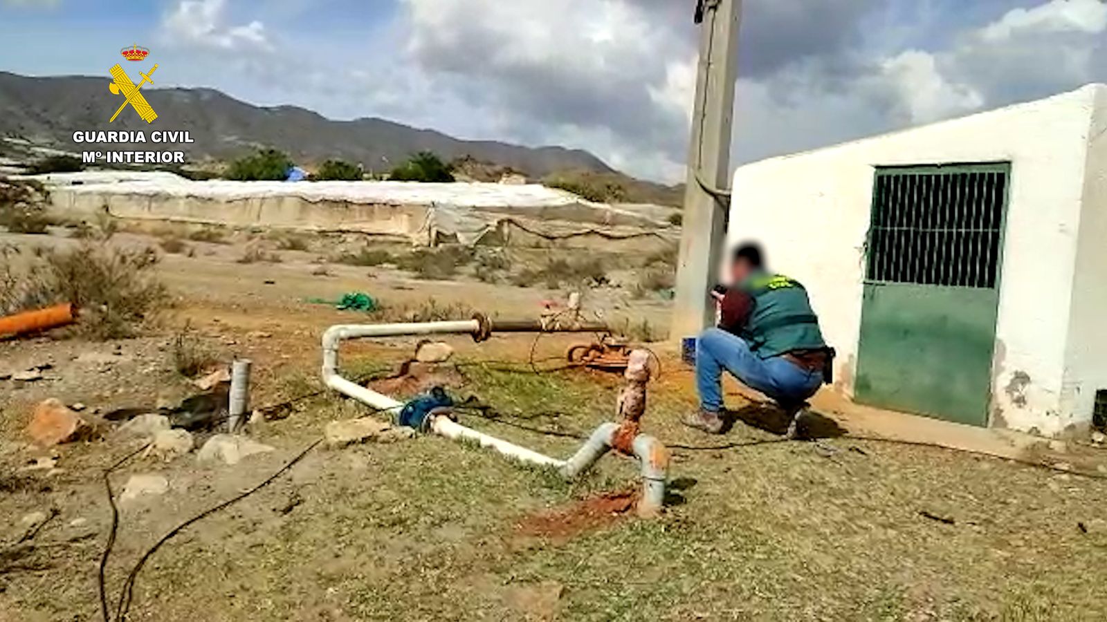 18 personas investigadas por robar 2,5 millones de metros cúbicos de agua en Murcia