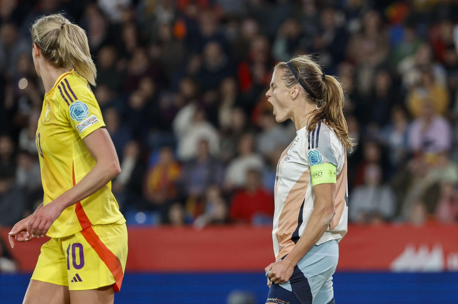 Irene Paredes ante Bélgica