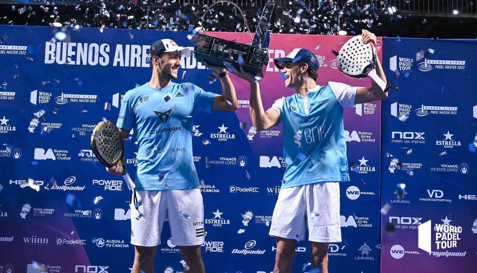 Alejandro Galán y Juan Lebrón