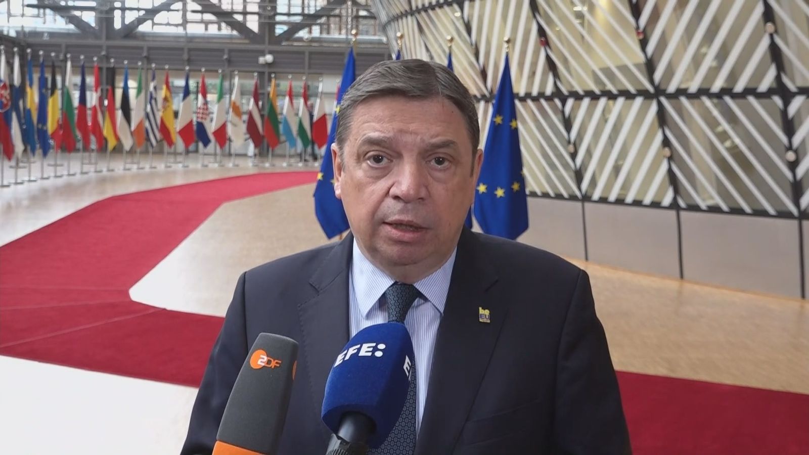 El ministro español de Agricultura, Luis Planas