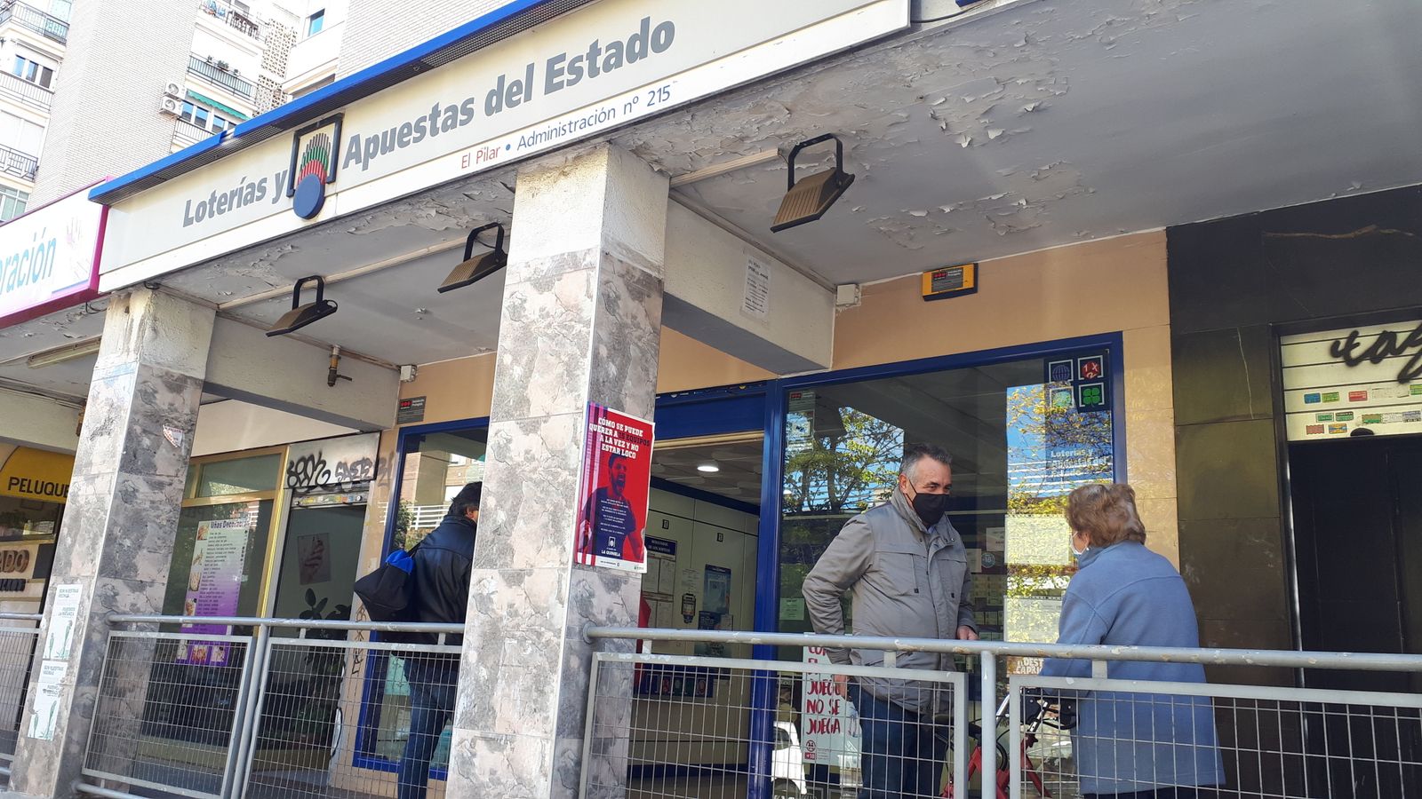 Administración de Lotería de la calle Escalona
