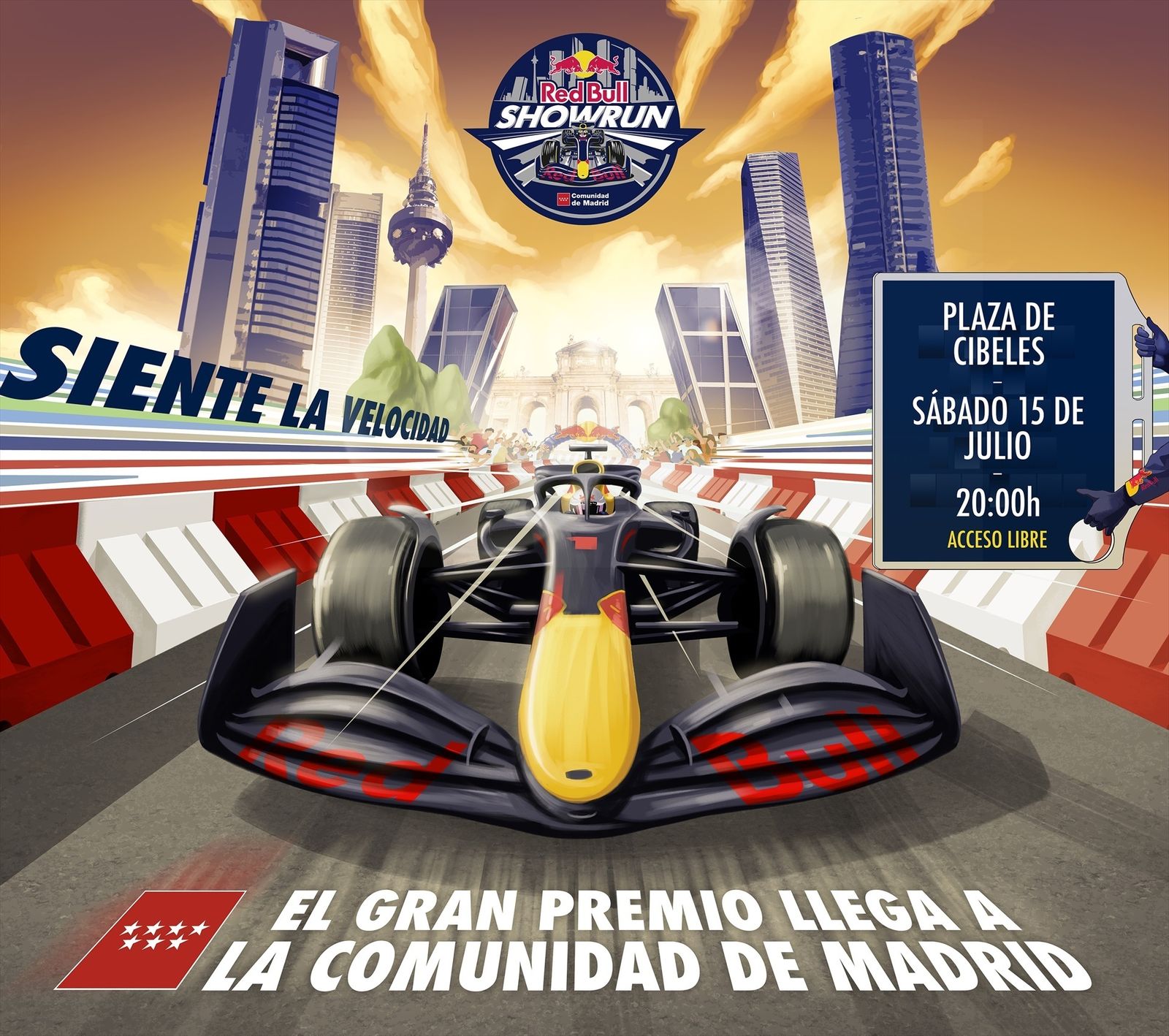 Madrid se convierte en circuito de Fórmula 1