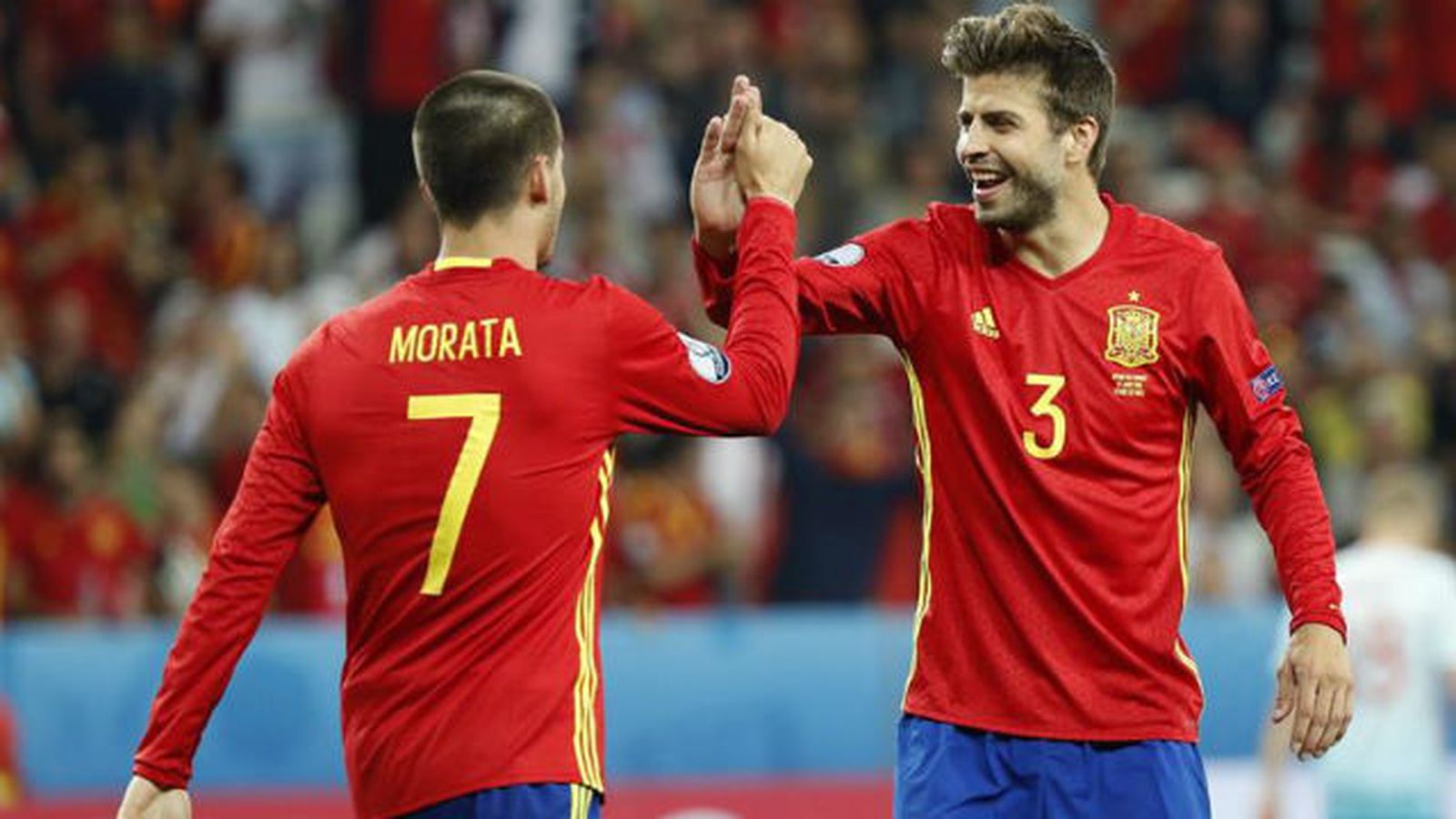 Morata y Piqué