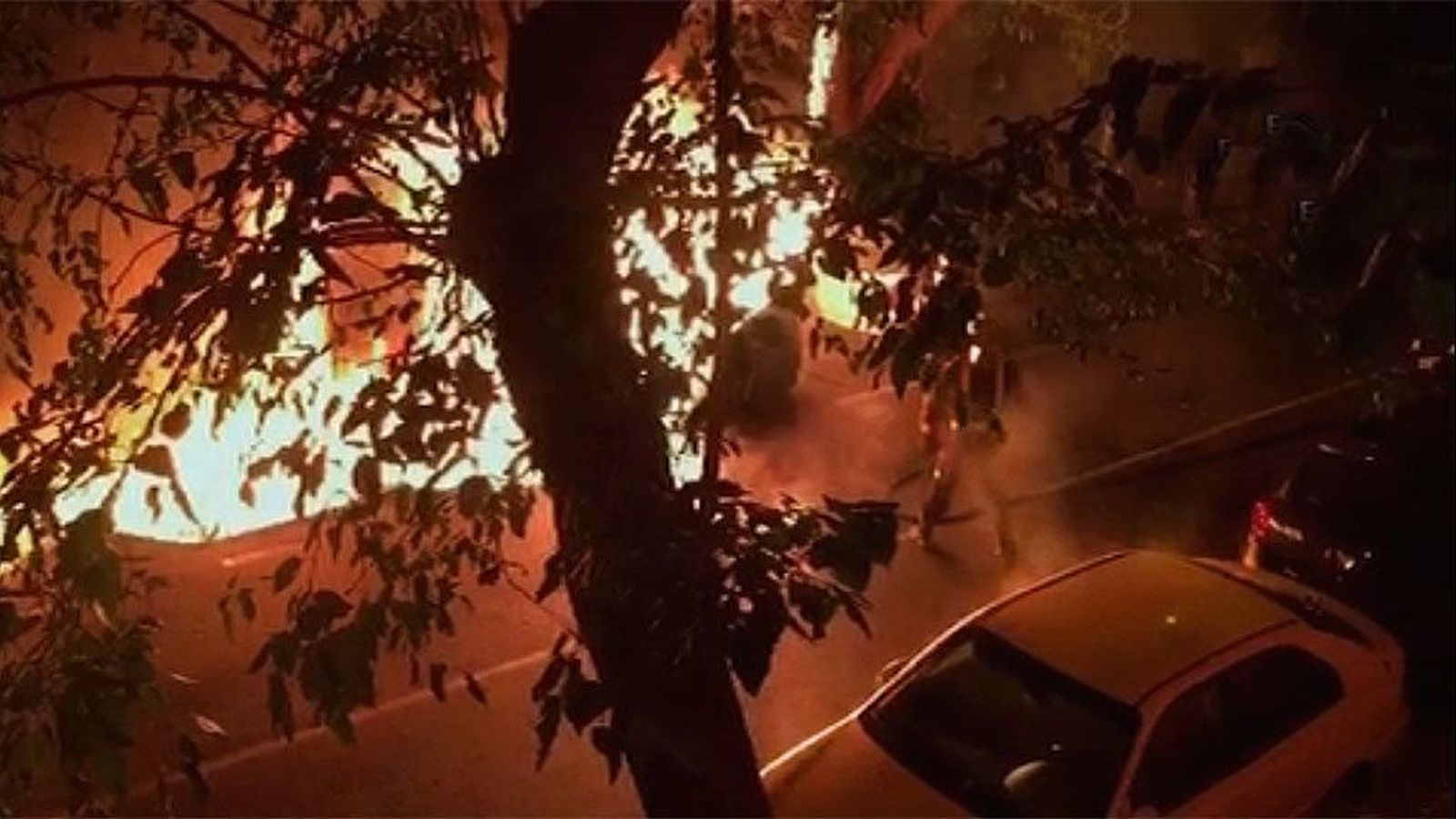 Detenido el pirómano de Carabanchel