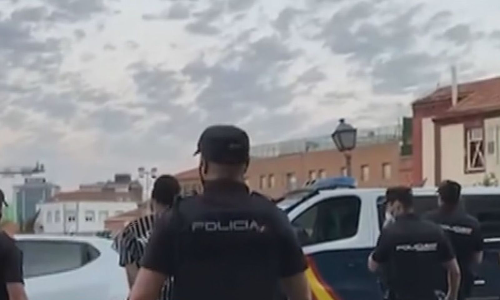Momento de las detenciones