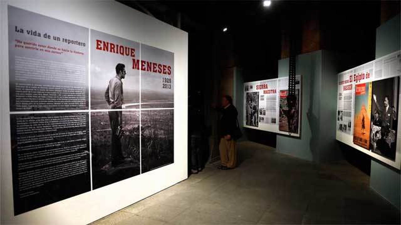 La exposición sobre Meneses